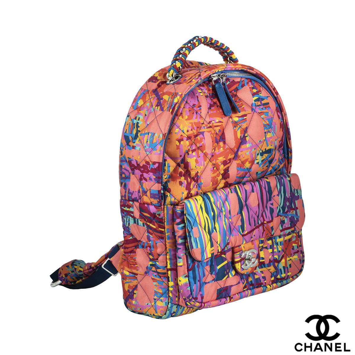Chanel Graffiti Multicolored Summer 2018 Backpack